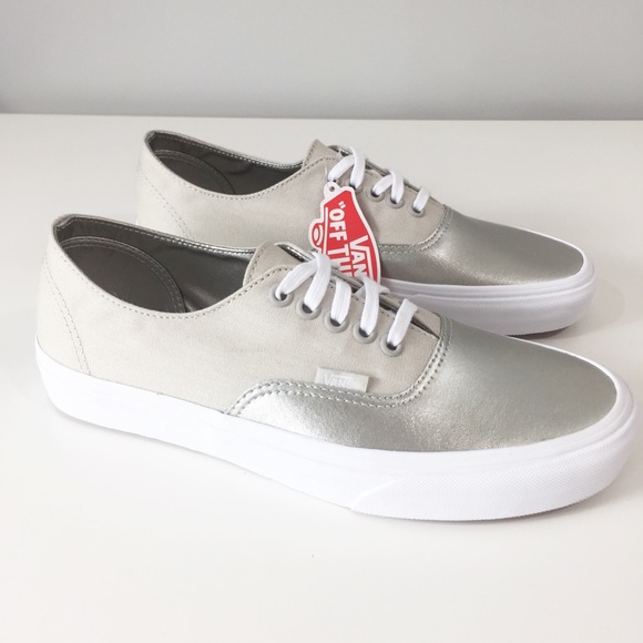 Vans Shoes - Vans Authentic Decon Metallic sneakers Sz 9.5